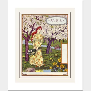 April - Belle Jardiniere Posters and Art